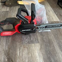 CRAFTSMAN V20 20-volt max 12-in Battery 5 Ah Chainsaw Battery Included Charger Included