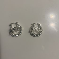 Custom Silver Earrings  ‘Amari’  