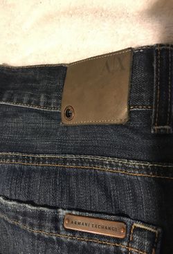 Armani exchange size 38 straight