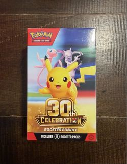 Pokemon 30th Anniversary Celebrations Booster Bundle