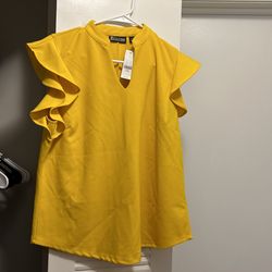 Women Yellow Shirt