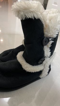 Girls Boots BLACK/BEIGE