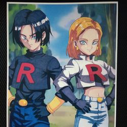 Team Rocket Androids Print