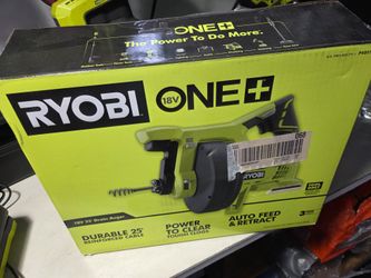 Ryobi 18V ONE+ Drain Auger (Tool Only)