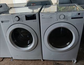 Washer And Dryer LG Everything Works 2-month Warranty Delivery Instalación Available