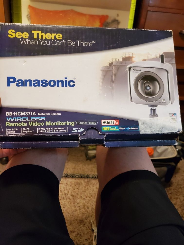 Panasonic wireless camera