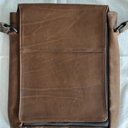 WaterField Muzetto Design Brown Leather Messenger Bag