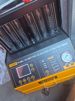 AUTOOL Automotive 6-Cylinder 110V GDI Fuel Injector Cleaning Machine