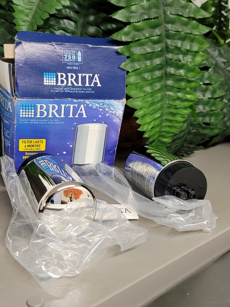Brita Faucet Water Filters Crome (2 Pack)