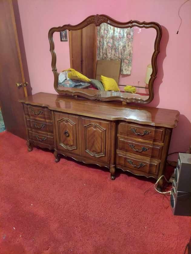 Dresser and Mirror