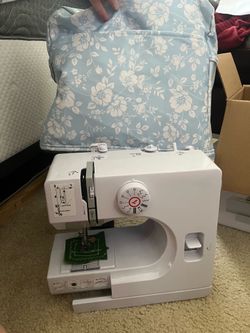 Portable Mini Electric Sewing Machine + Matching Bag