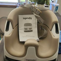 Ingenuity 2 in 1 booster baby seat- like new