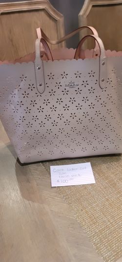 Coach Lser Cut Large Tote$75