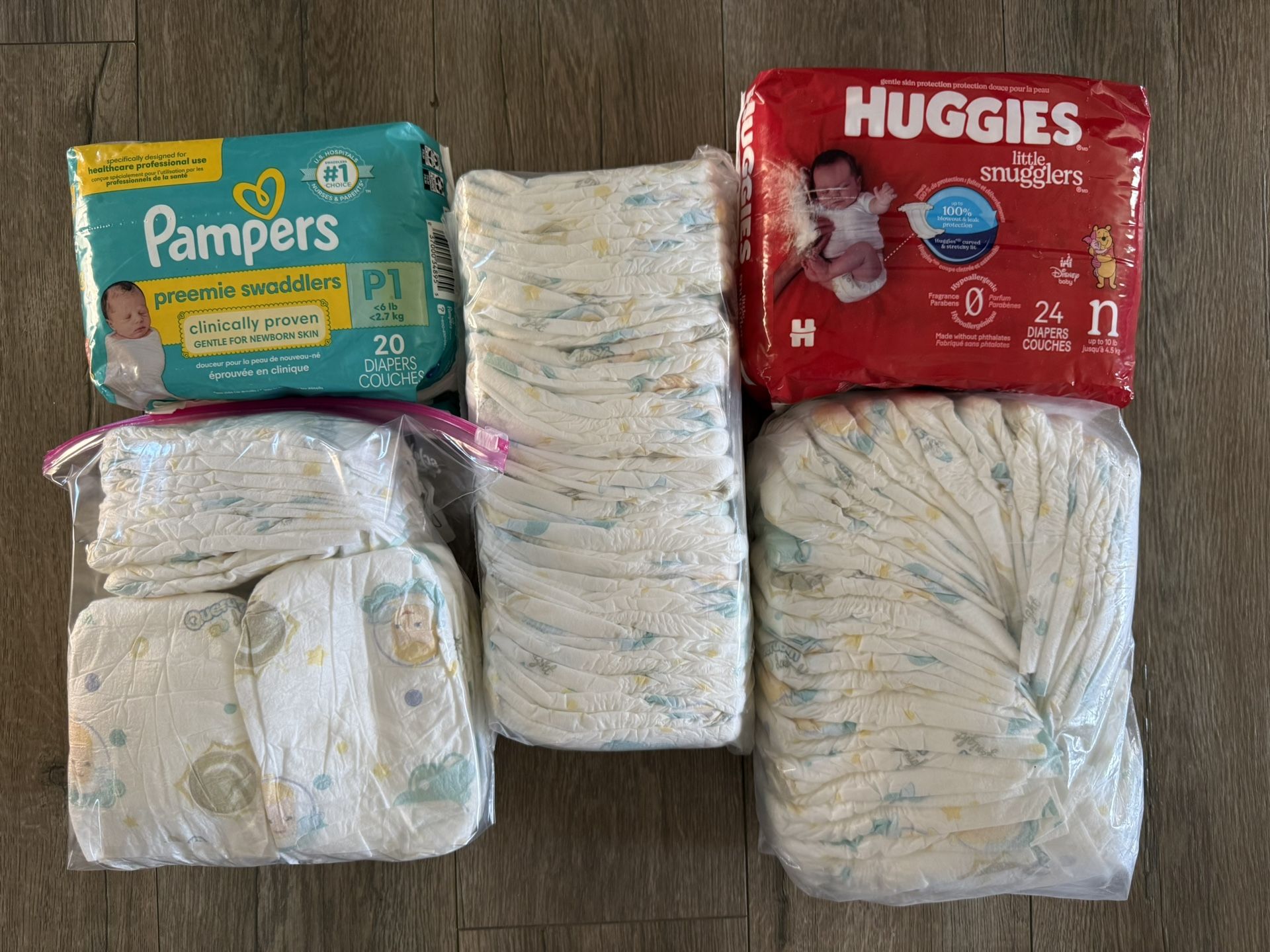 Diapers - Preemie And Newborn 