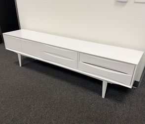 White TV Stand