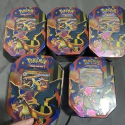 Pokémon Charizard Collector Tins (Sealed