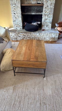 West elm coffee table