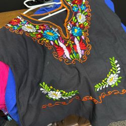 Mexican Blusas and Hoodie