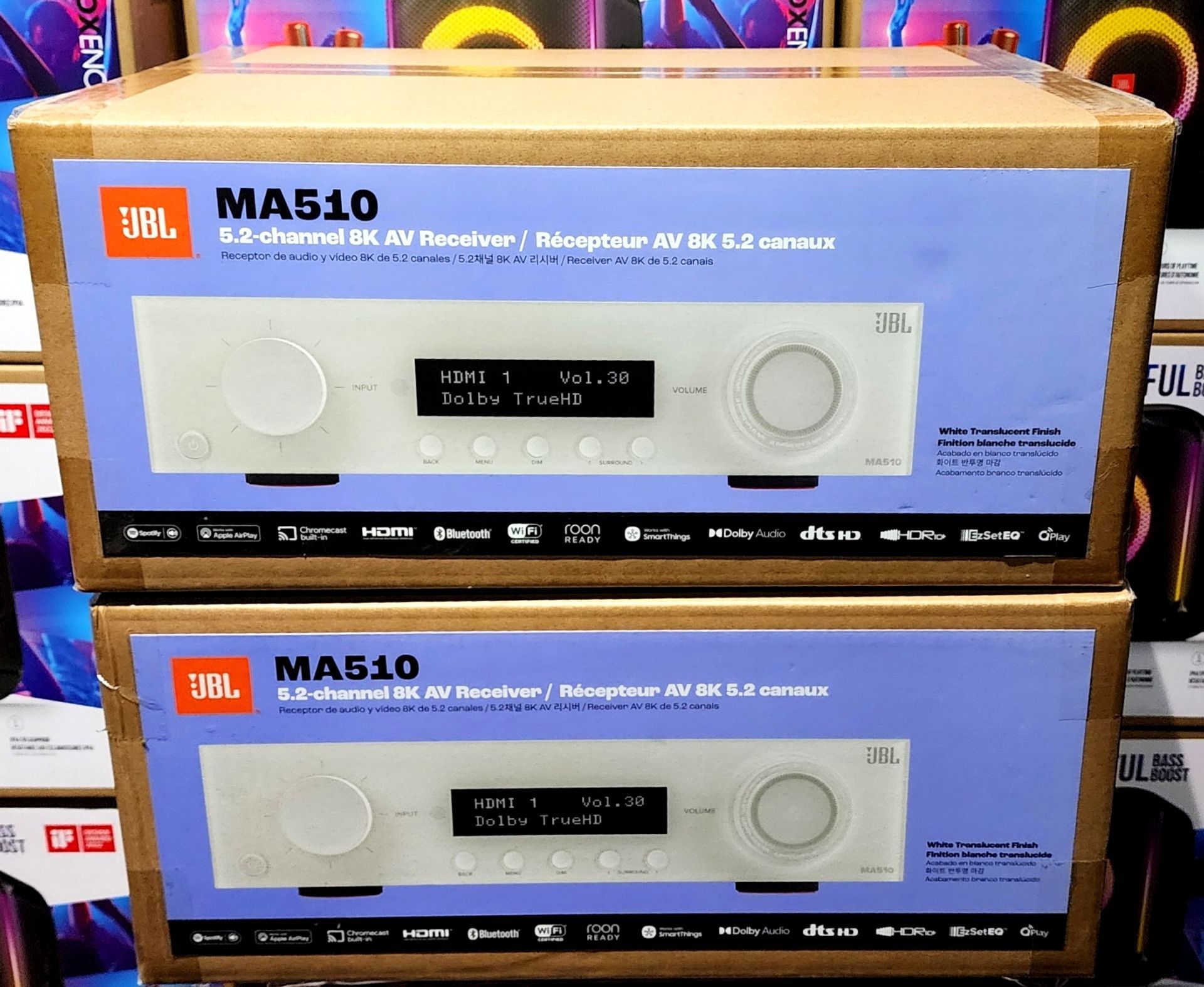 🔥JBL MA510 🔥$350 Firm On Price 🔥5.2 canales, 8K AV, Bluetooth, Wi-Fi, Apple AirPlay, Spotify