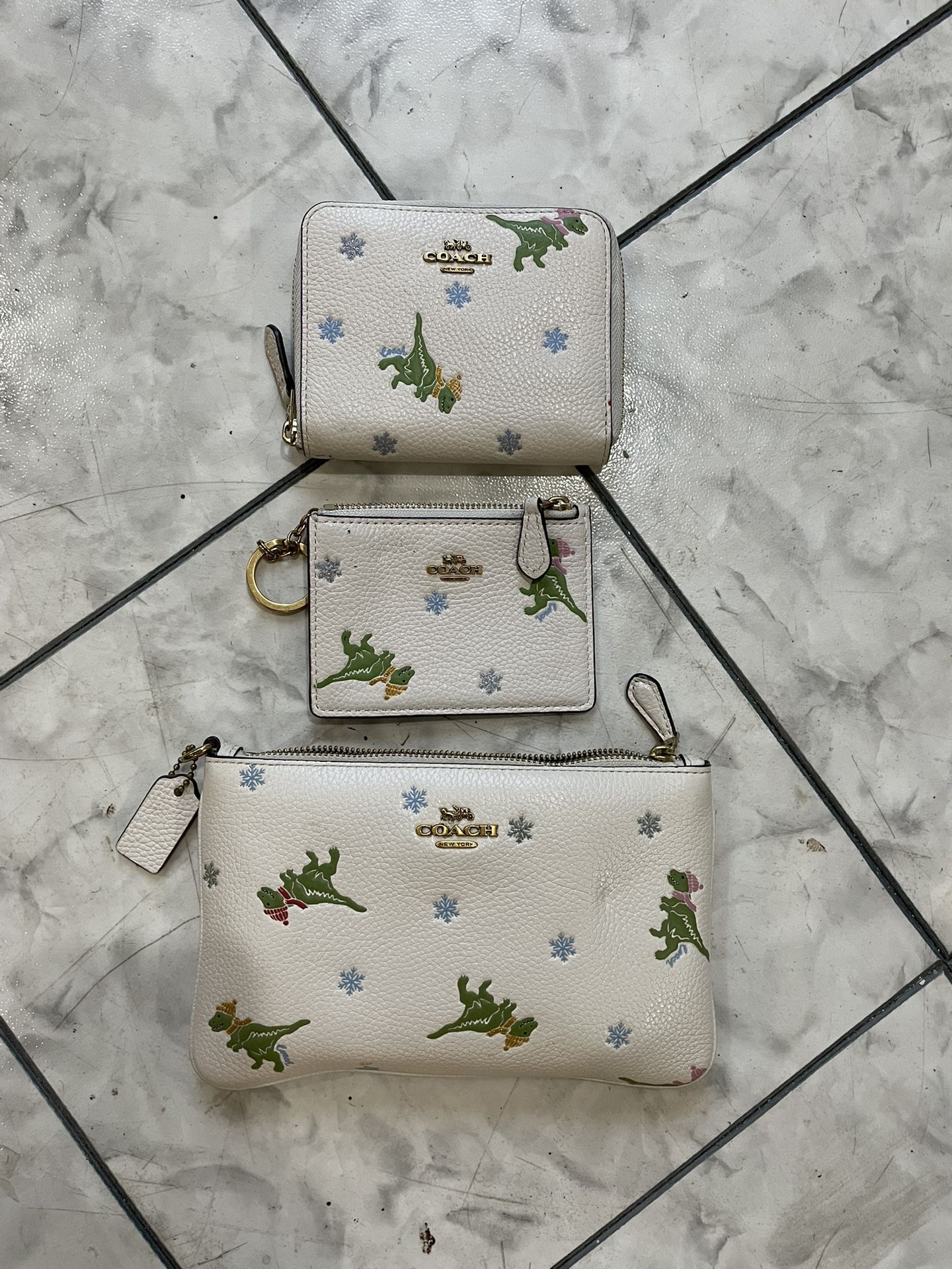 Coach Rex Ladies Wallet Set Of 3