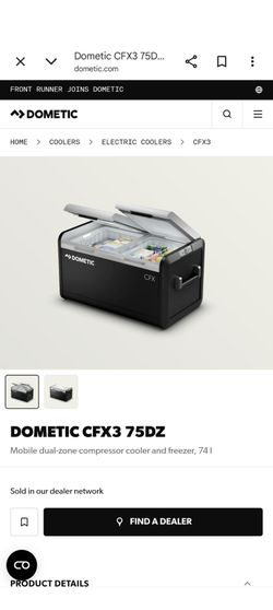 USED Dometic CFX3 75Dz