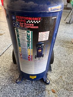 GM Performance Parts 22-Gallon Air Compressor