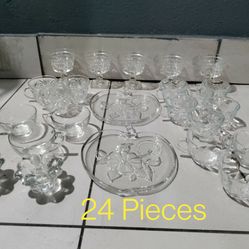 Vintage Glassware $10 For All