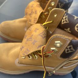 Louis Vuitton Timberlands 