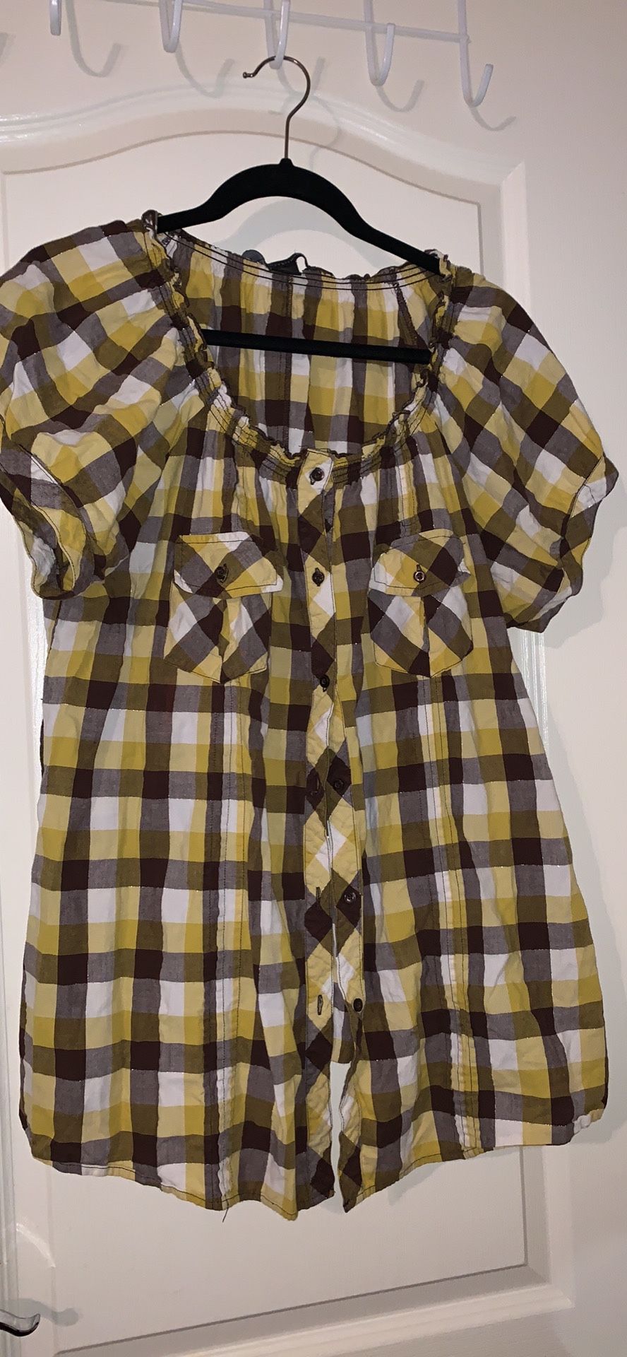 2XL Plaid Shirt $3