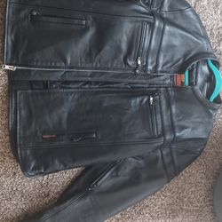 Leather Motorcycle Jacket Xtra-Large