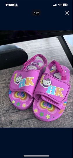 Hello Kitty Sandals -little Girls Size 9c