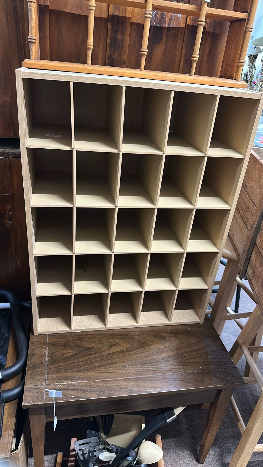Woden Shelving