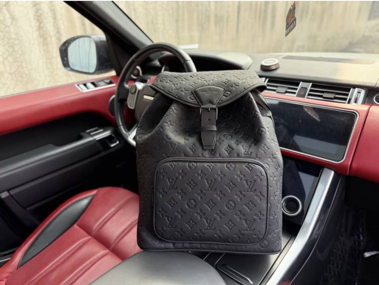 Louis Vuitton travel backpack