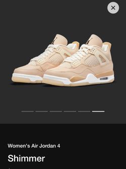 Womens Air Jordan 4 Shimmer