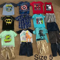 Boys Clothes Size 5