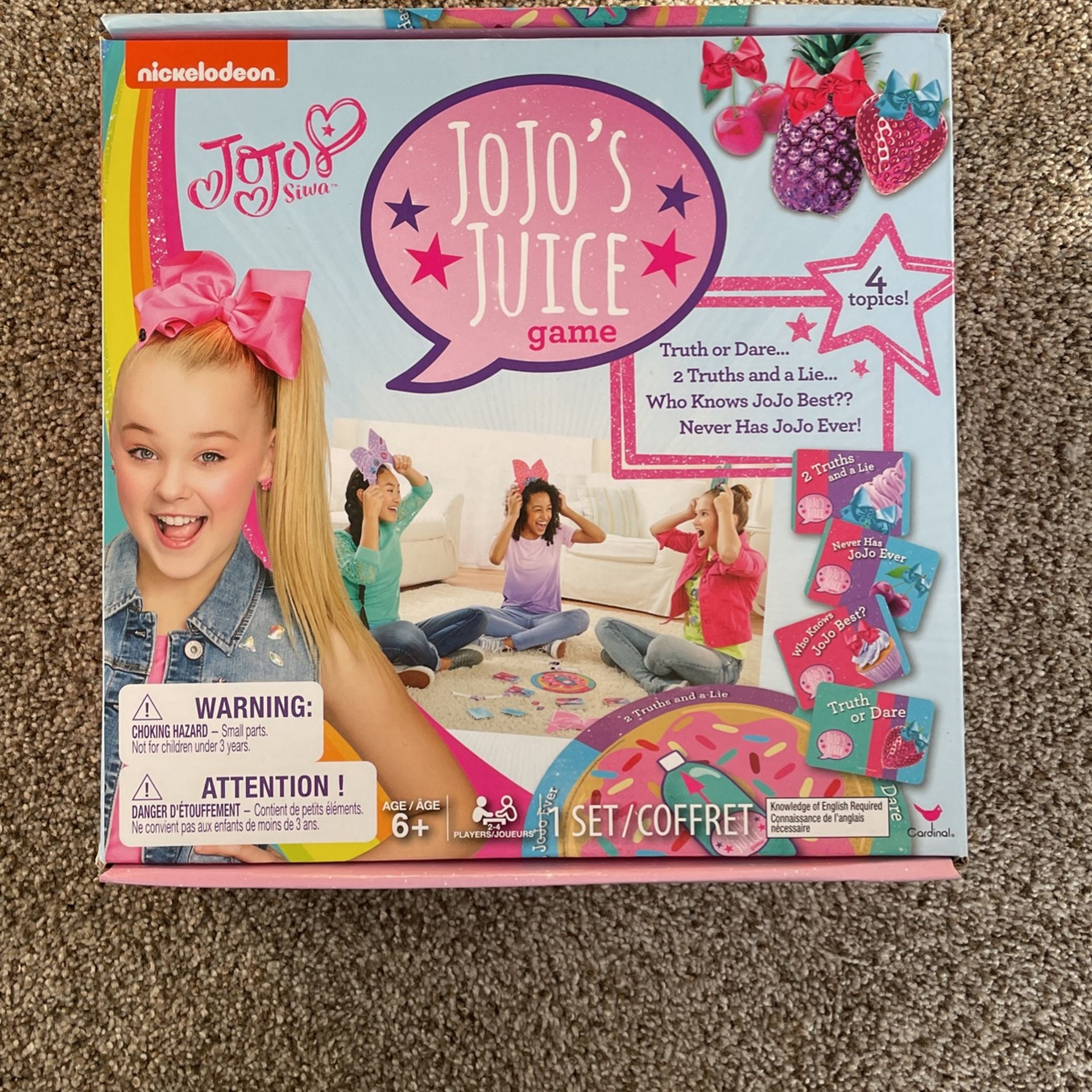 Jojo’s Juice Board Game