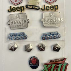 Chrysler Corp /Jeep/ Dodge/ Maserati Pins 
