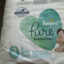 pampers pure protection