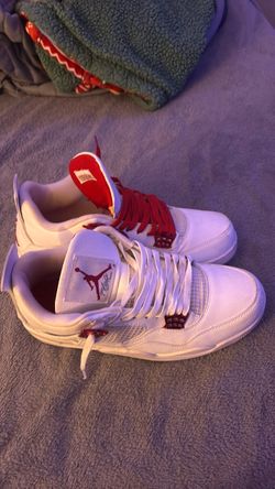 Jordan 4 metallic reds 🔥❤️