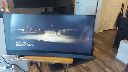 Dell C3422WE 34-inch curved video conferencing monitor.