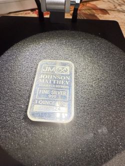 JM JOHNSON MATTHEY FINE SILVER Assayers & Refiners