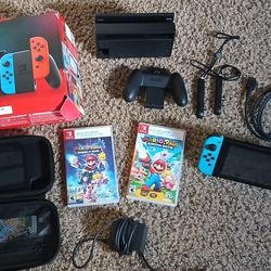 Almost New Nintendo Switch w/ console