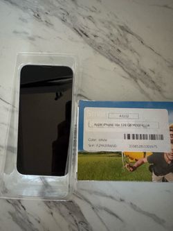 Apple iPhone 16e 128GB White – Unlocked