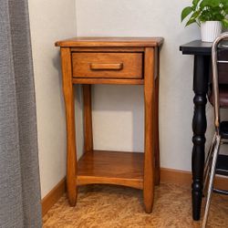Wooden side table
