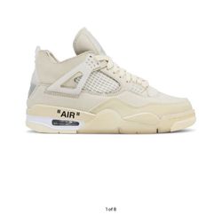  Off White Air Jordan 4s Retro 