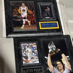 Bins of sports memorabilia