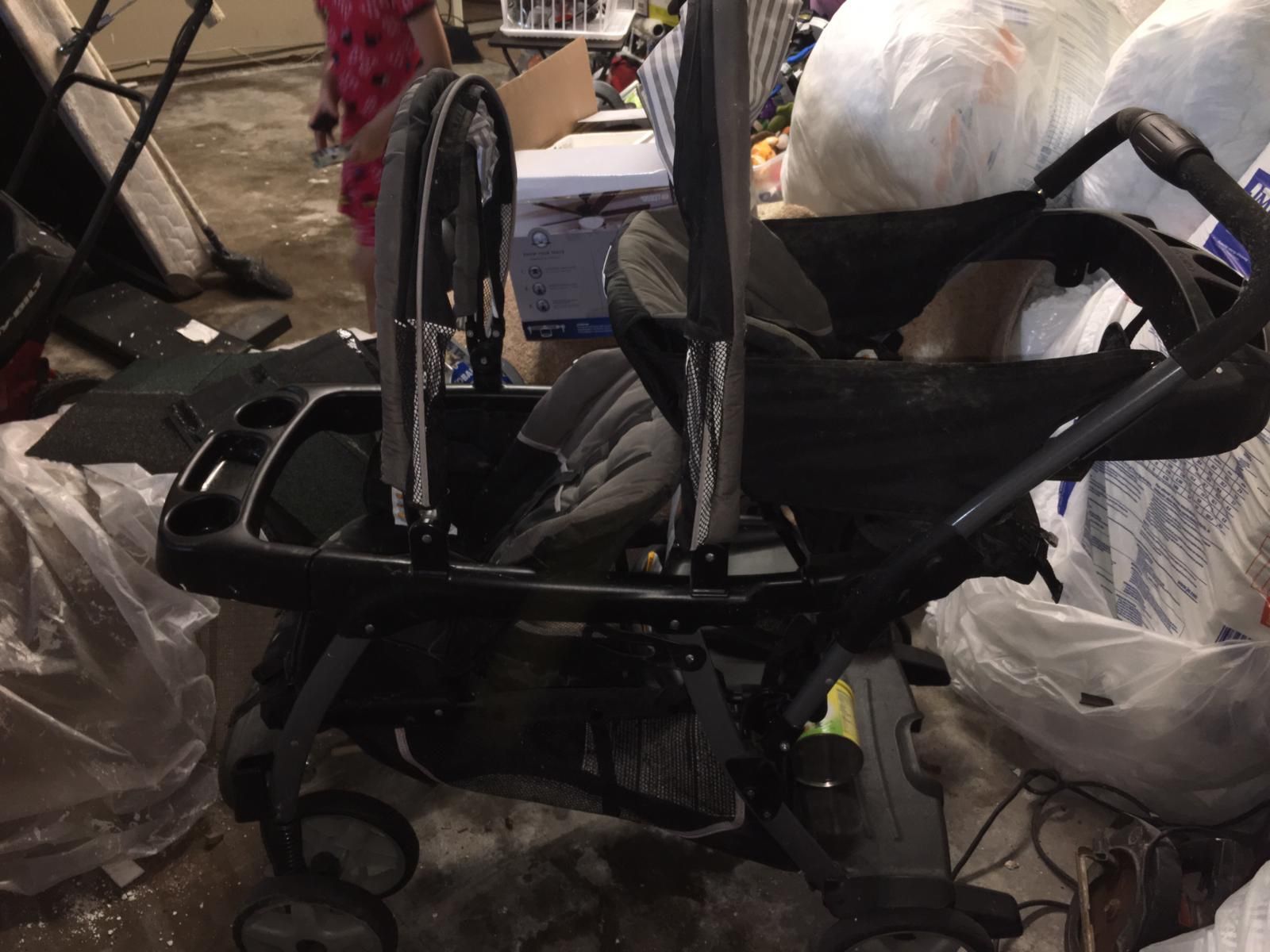 Greco double stroller 120