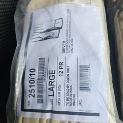 majestic cowhide leather work gloves