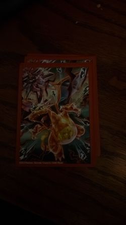 12x Charizard EX Stage 2 Pokémon card sleeves
