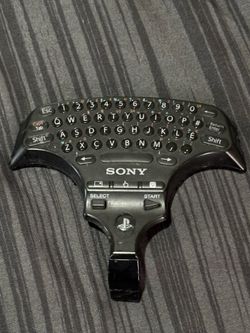 Official Sony PlayStation 3 Wireless Keypad Controller Attachment (CECHZK1UC) - Good Condition